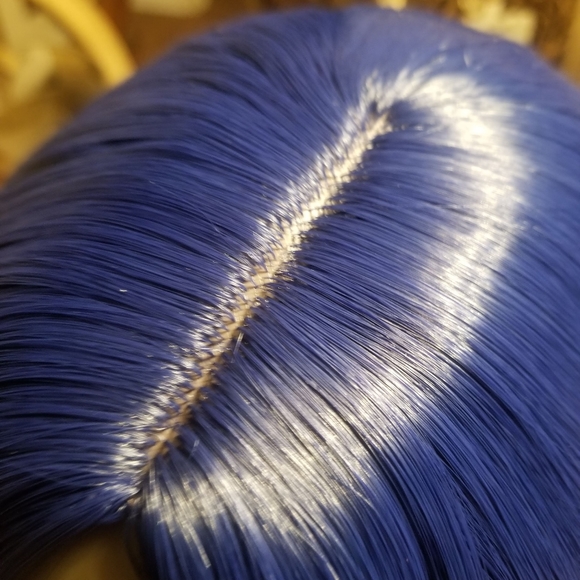 Dark Blue Beauty Full Wig main image 5